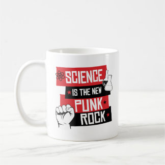 Science is the new punk rock coffee mug