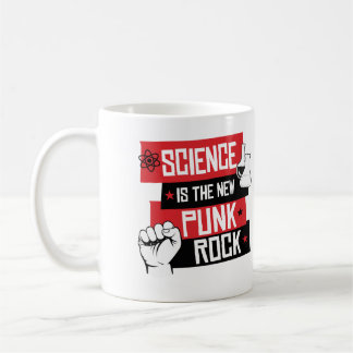 SCIENCE IS THE NEW PUNK ROCK COFFEE MUG