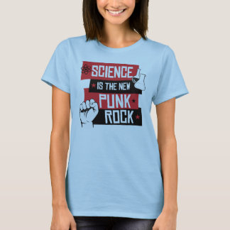SCIENCE IS THE NEW PUNK ROCK - RESIST - - Pro-Scie T-Shirt