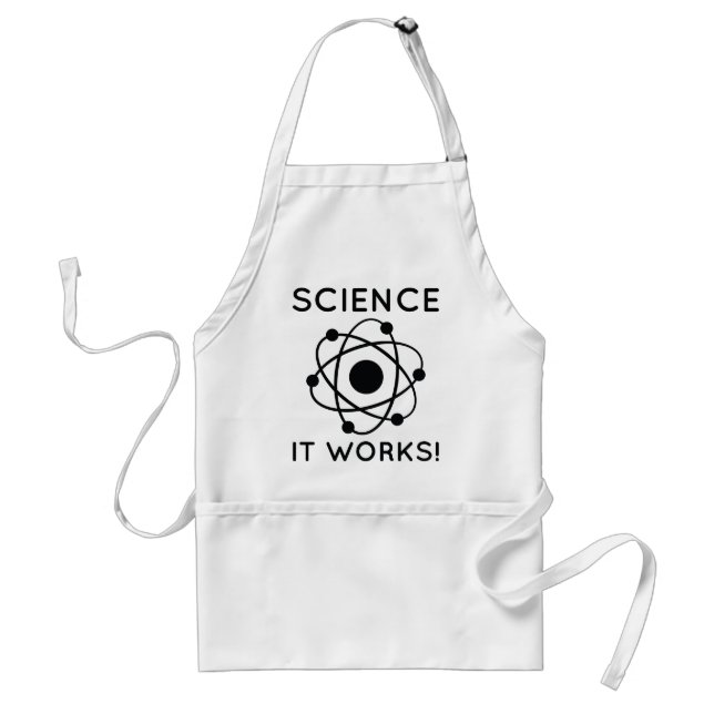 Science It Works! Adult Apron (Front)