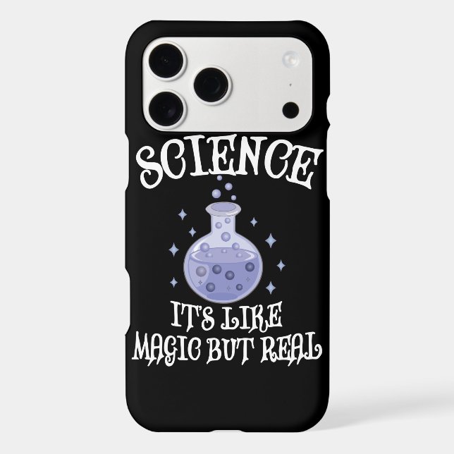 Science - It's Like Magic But Real Iphone Case (Back)