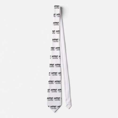 SCIENCE ITS LIKE MAGIC SCIENTIST Funny Gift Neck Tie