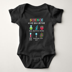 Science keeps you curious baby bodysuit