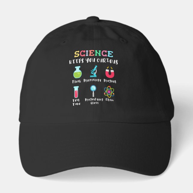 Science keeps you curious hat (Front)