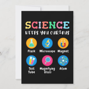 Science keeps you curious invitation