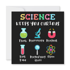 Science keeps you curious save the date