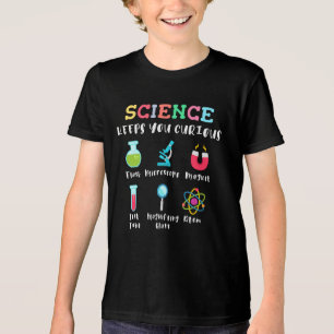 Science keeps you curious Tri-Blend shirt
