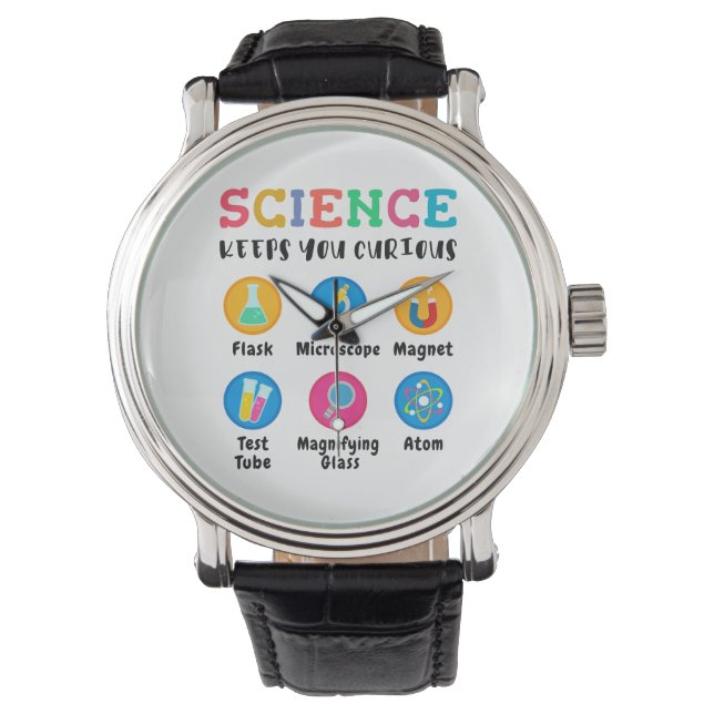 Science keeps you curious watch (Front)