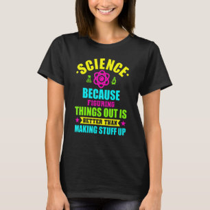 Science Kids Men Women Cool Science Teacher T-Shirt