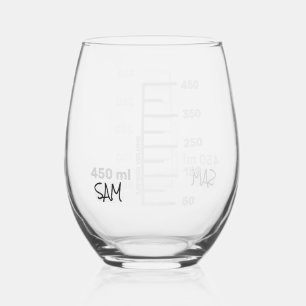 Science Lab Beaker Personalized Glass Chemistry