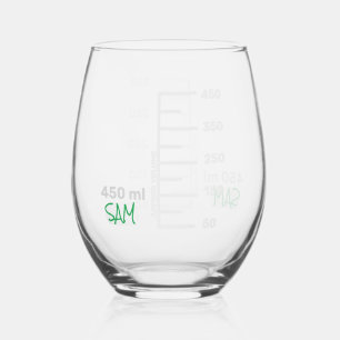 Science Lab Beaker Personalized Glass Chemistry