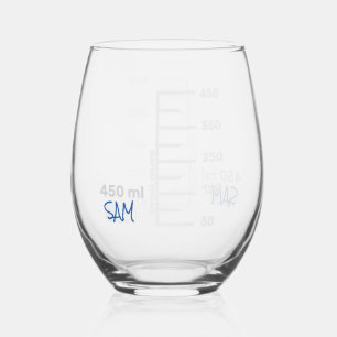Science Lab Beaker Personalized Glass Chemistry
