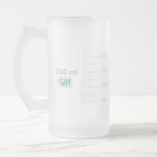 Science Lab Beaker Personalized Tall Mug
