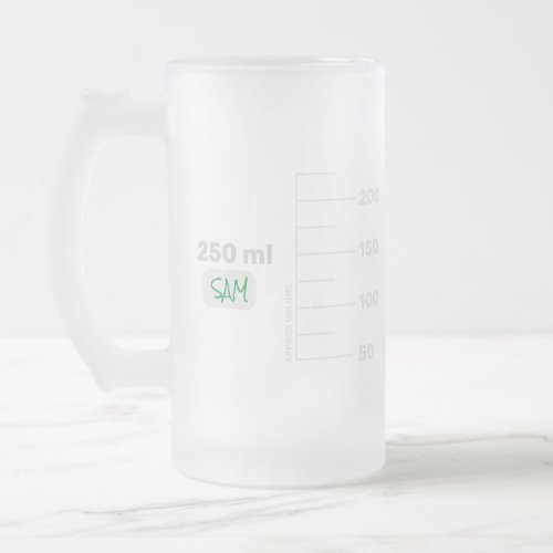 Science Lab Beaker Personalized Tall Mug
