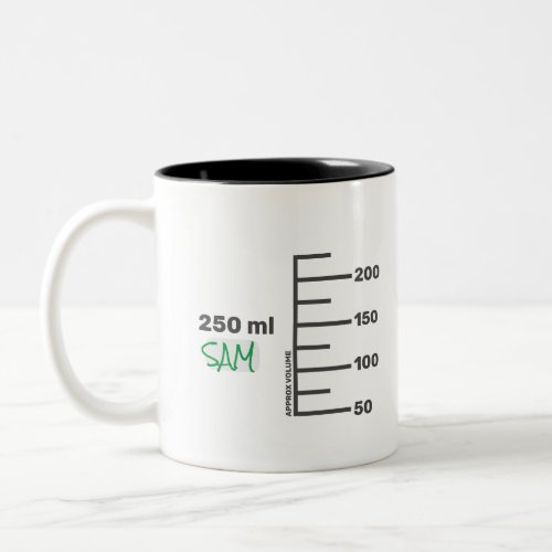 Science Lab Beaker Personalized White Mug