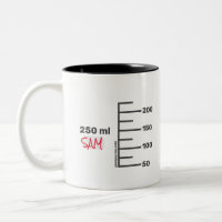 Science Lab Beaker Personalized White Mug