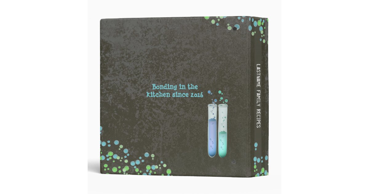 Science Lab Chemistry Binder | Zazzle