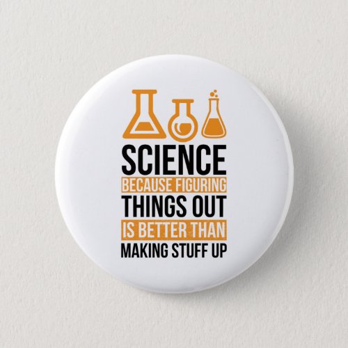 Science Lab laboratory technician Scientist Button