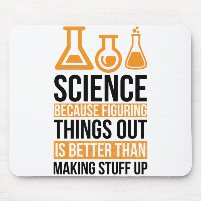 Science Lab laboratory technician Scientist Mouse Pad (Front)