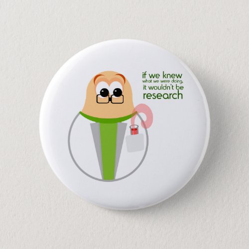 Science Lab Researcher Button