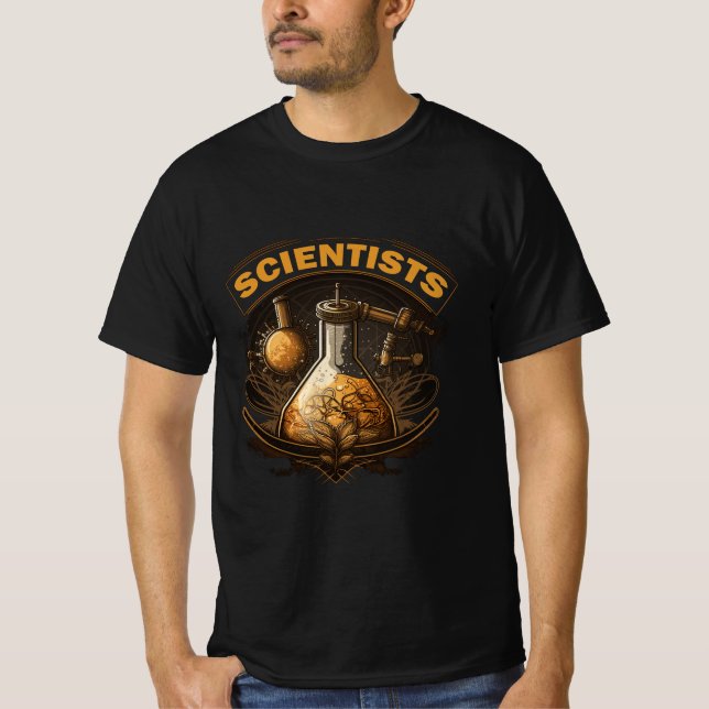 science lab t-shirt design (Front)