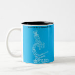 Science Lab Themed Design for Technicians Two-Tone Coffee Mug<br><div class="desc">Indulge your scientific curiosity and showcase your expertise with our Science Lab Technician design, meticulously crafted to celebrate the brilliance of laboratory work. Delve into a world of molecules, reactions, and discoveries as you don this unique artwork that pays homage to the tireless efforts of technicians everywhere. With a captivating...</div>