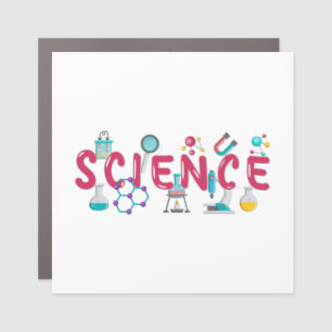 Science laboratory apparatus car magnet