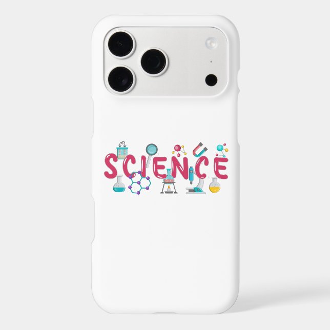 Science laboratory apparatus iphone case (Back)