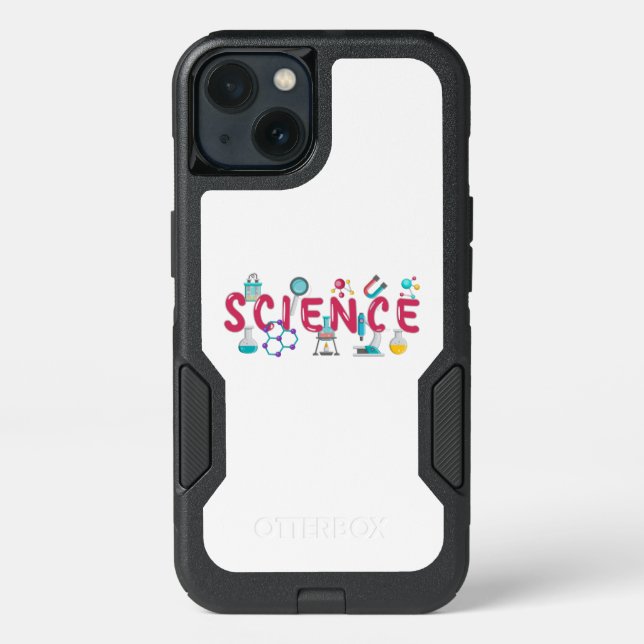 Science laboratory apparatus otterbox iPhone case (Back)