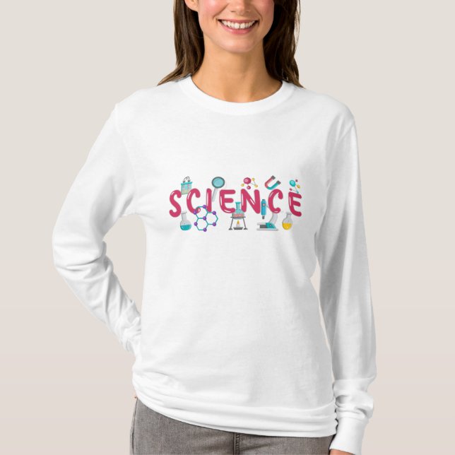 Science laboratory apparatus T-Shirt (Front)