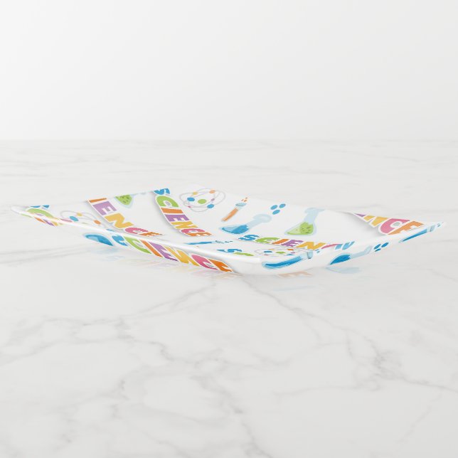 Science - Large Trinket Tray (Angled)