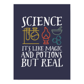 Science Like Magic and Potion Geek Nerd Scientist Poster