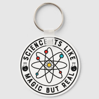 Science Like Magic But Real Keychain