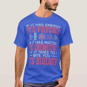 Science Lover Biology Chemistry Laboratory Room Ex T-Shirt