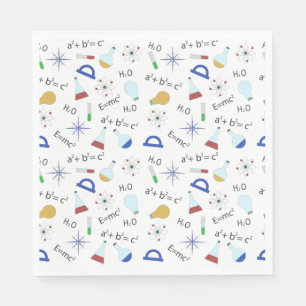 Science lover napkins