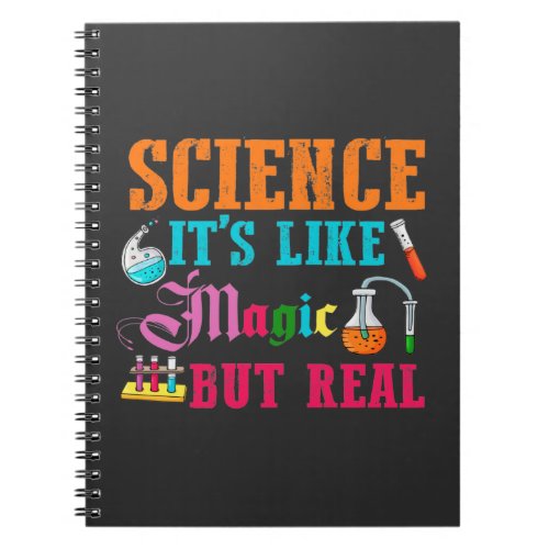 Science Magic Future Scientist Chemistry Student Notebook
