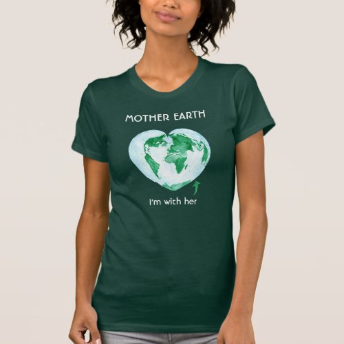 Science March green environmentalist womens shirt
