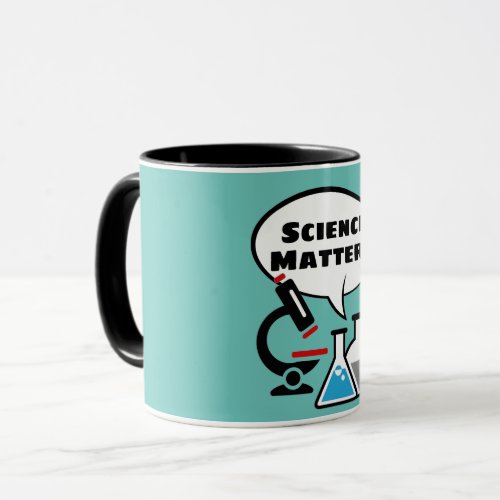 Science Matter Speech Bubble Design Mug