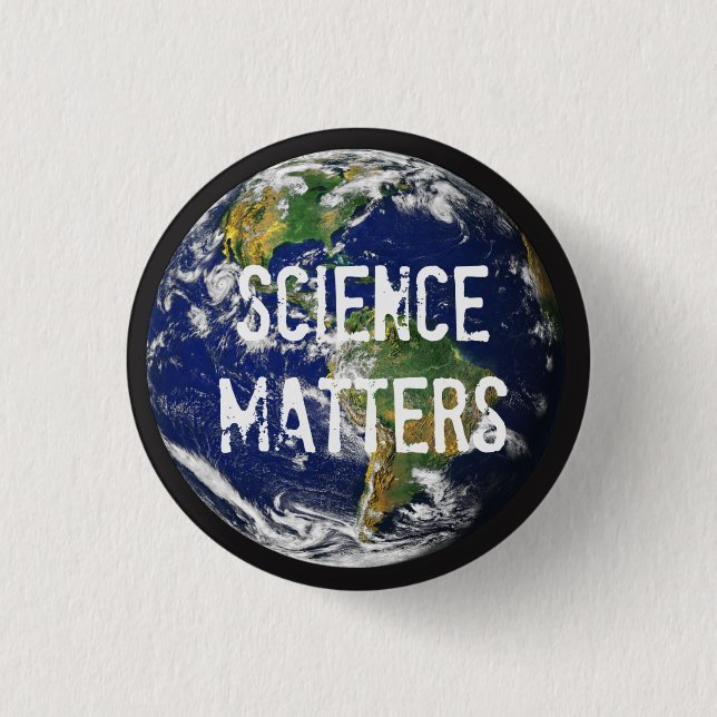 Science Matters 1-1/4 inch Mini Button. Button (Front)