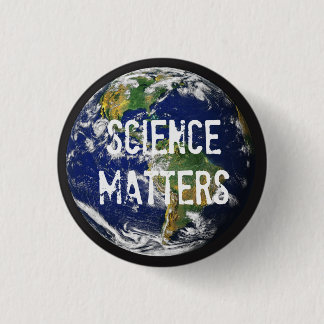 Science Matters 1-1/4 inch Mini Button. Button