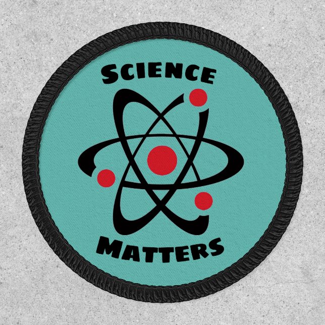 Science Matters Design Patch (Front)