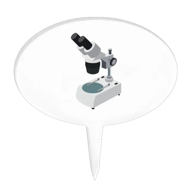 Science Microscope Cake Topper | Zazzle