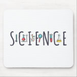 Science Mouse Pad<br><div class="desc">Awesome Science Design. A perfect match for every scientist,  science student,  science teacher and science lover. Great Gift idea for men,  women,  teens and kids.</div>