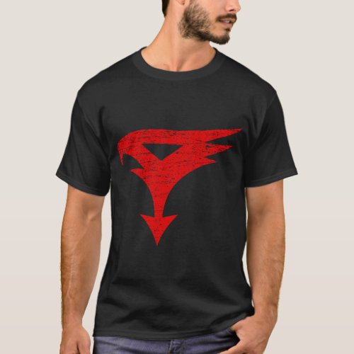 Science Ninja Team Gatchaman Animation Logo Distre T_Shirt