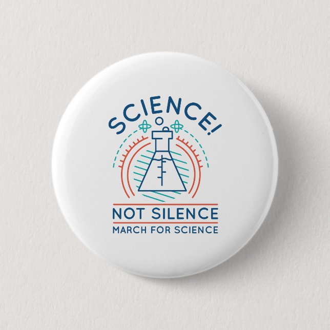 Science Not Silence Button (Front)