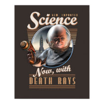 SCIENCE: Now, With Death Rays! poster (16x20")