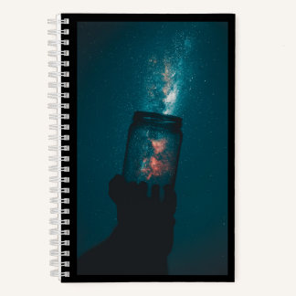 Science of Cosmos in a Jar Spiral Notebook
