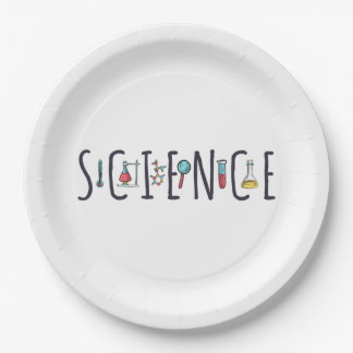 Science Paper Plates