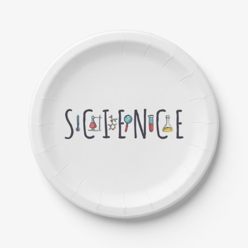 Science Paper Plates