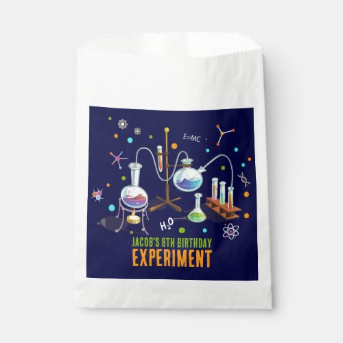 Science Party Favor Bag